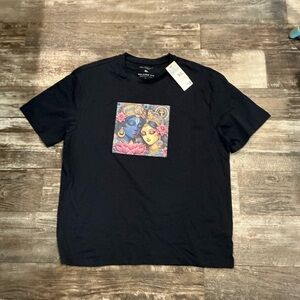 Primark Navy Black Relaxed Fit T-Shirt Size XL